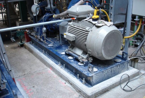 water pump installation