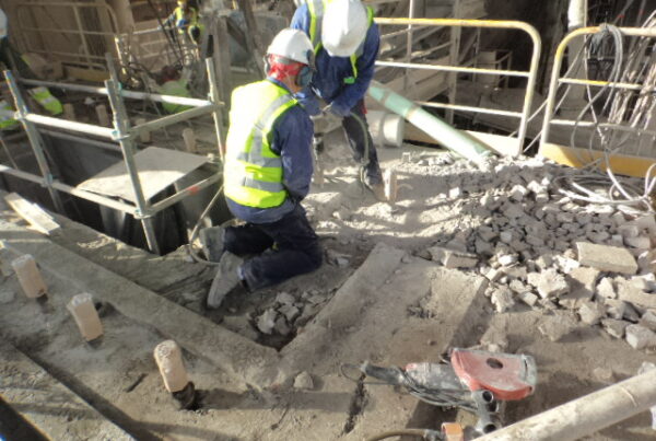 Maintenance management of heavy machinery foundations by Alphatec Engineering team