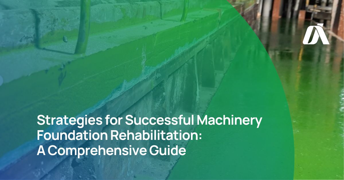 machinery foundation rehabilitation